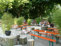 Beachclub von Schumachers Biergarten