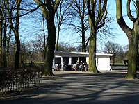 Kiosk bei der Minigolfanlage