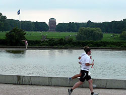 Strecke durch den Stadtpark Hamburg