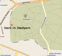 Treffpunkt auf der Karte
